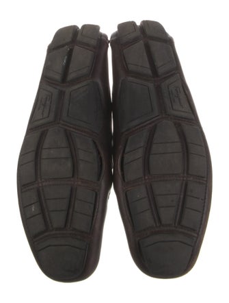 Salvatore Ferragamo Leather Drivers