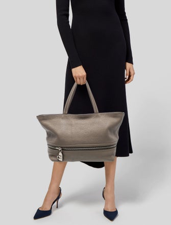 Salvatore Ferragamo Leather Tote