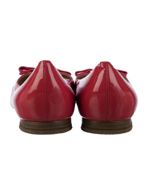 Salvatore Ferragamo Patent Leather Ballet Flats