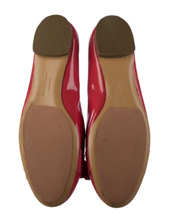 Salvatore Ferragamo Patent Leather Ballet Flats