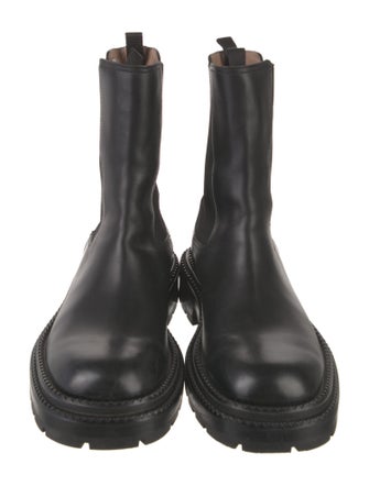 Salvatore Ferragamo Leather Chelsea Boots