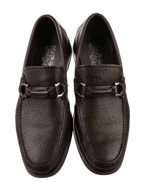 Salvatore Ferragamo Leather Dress Loafers