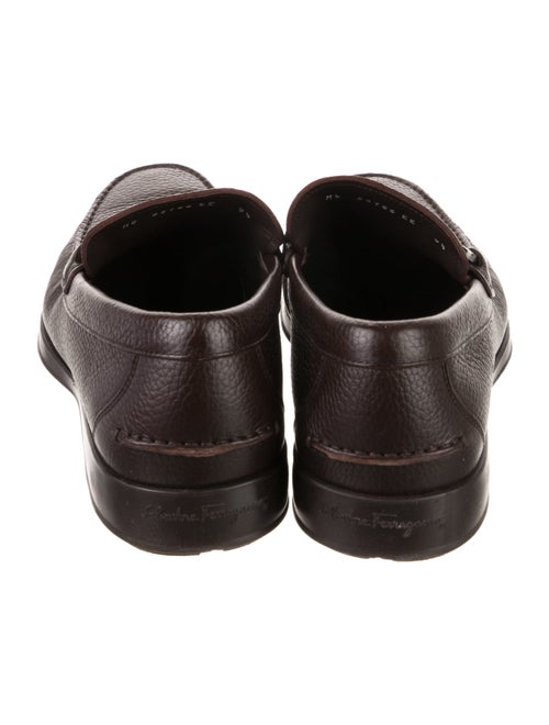 Salvatore Ferragamo Leather Dress Loafers