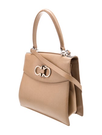 Salvatore Ferragamo Gancini Top Handle Bag