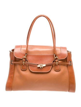 Salvatore Ferragamo Gancini Top Handle Bag