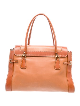 Salvatore Ferragamo Gancini Top Handle Bag