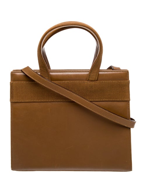 Salvatore Ferragamo Leather Top Handle Bag