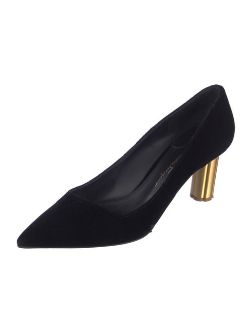 Salvatore Ferragamo Velvet Pumps