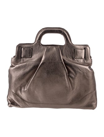 Salvatore Ferragamo Leather Top Handle Bag