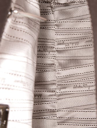 Salvatore Ferragamo Leather Top Handle Bag