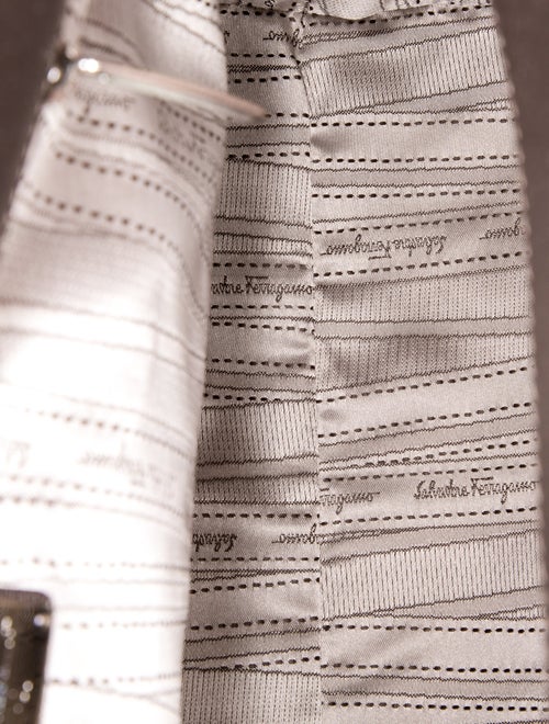 Salvatore Ferragamo Leather Top Handle Bag