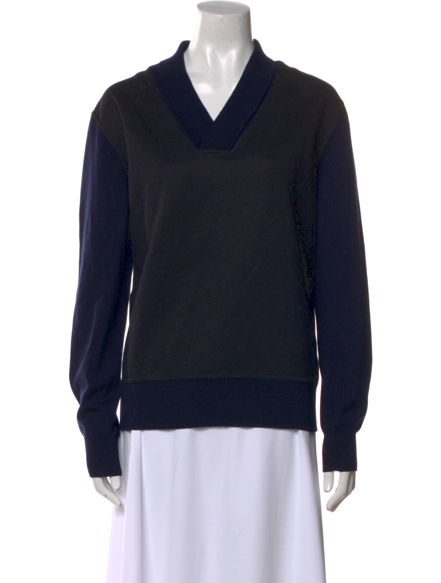 Salvatore Ferragamo Wool V-Neck Sweater