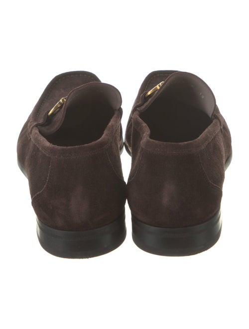 Salvatore Ferragamo Suede Dress Loafers