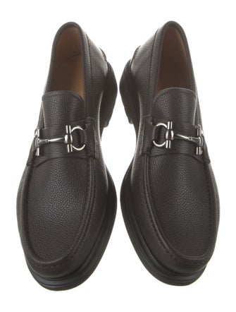 Salvatore Ferragamo Leather Dress Loafers