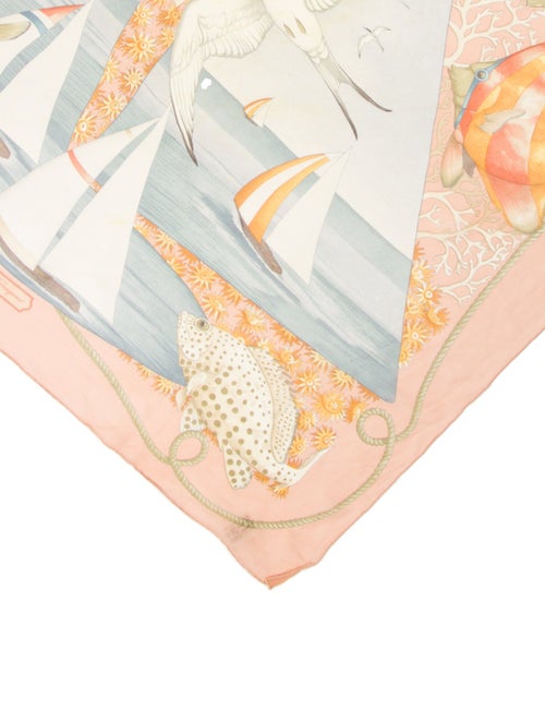 Salvatore Ferragamo Silk Printed Scarf