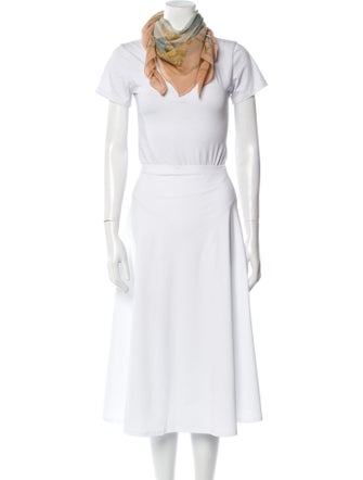 Salvatore Ferragamo Silk Printed Scarf