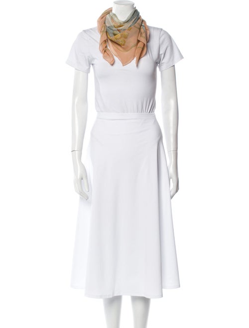 Salvatore Ferragamo Silk Printed Scarf