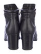 Salvatore Ferragamo Gancio Logo Leather Boots