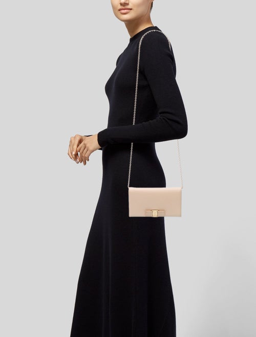 Salvatore Ferragamo Vara Bow Clutch