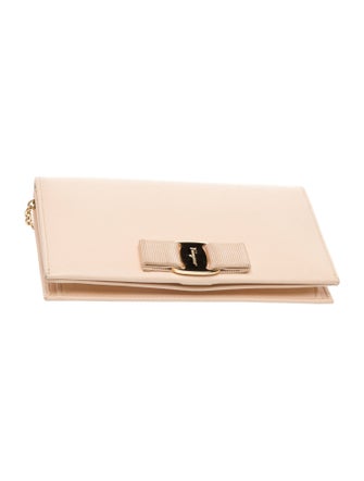 Salvatore Ferragamo Vara Bow Clutch
