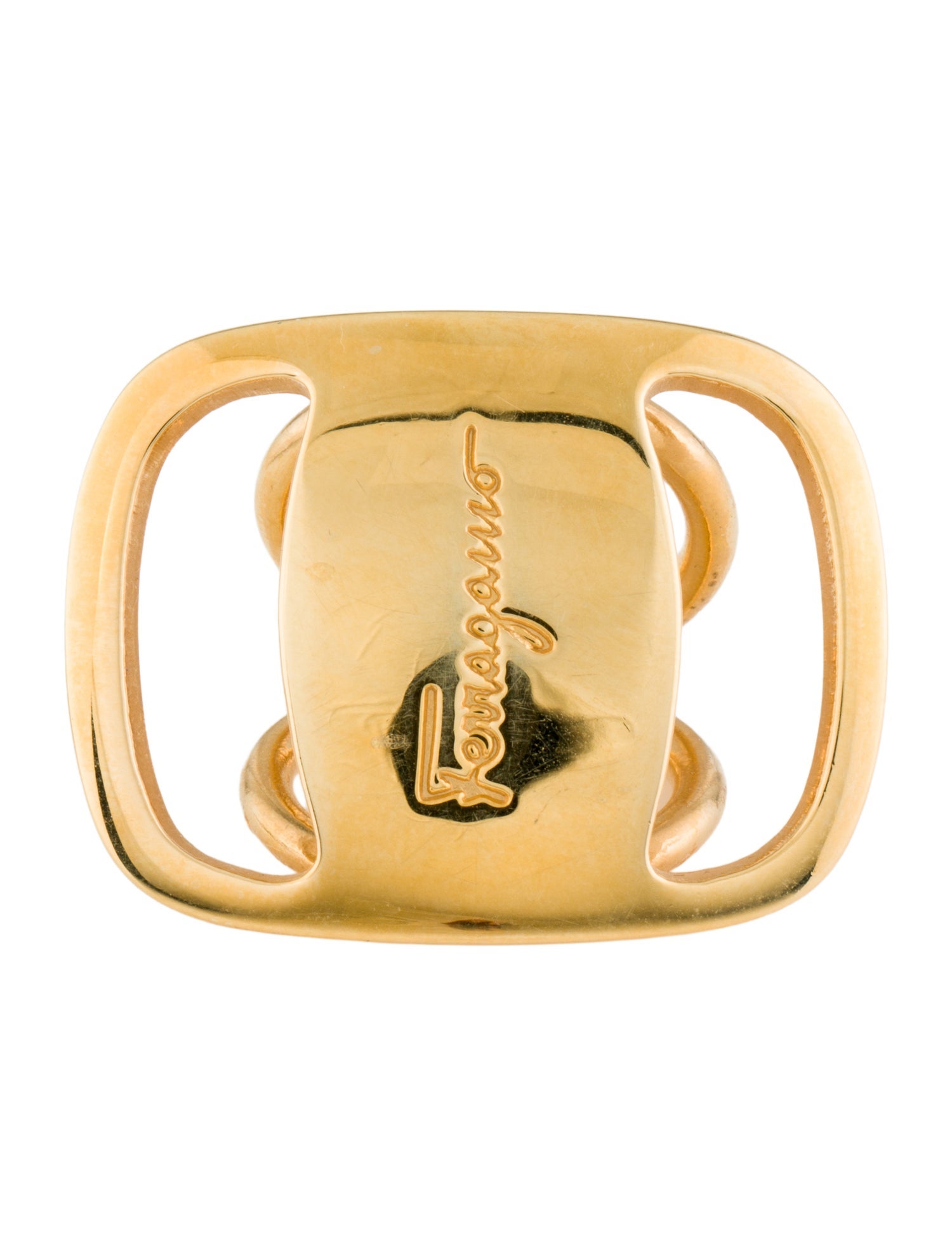 Salvatore Ferragamo Vara Scarf Ring