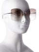 Salvatore Ferragamo Oversize Gradient Sunglasses