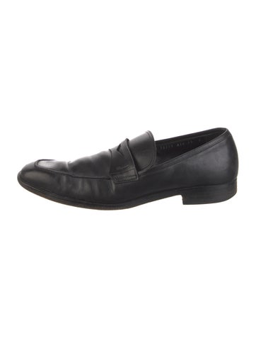 Salvatore Ferragamo Loafers Vintage Leather Dress 14