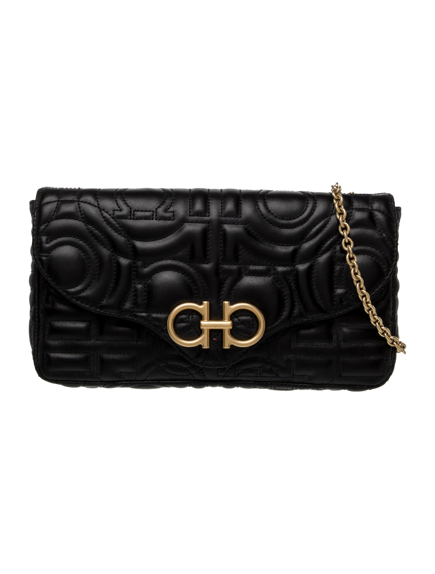 Salvatore Ferragamo Quilted Clutch