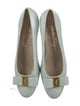 Salvatore Ferragamo Vara Bow Accent Leather Pumps