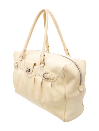 Salvatore Ferragamo Leather Top Handle Bag