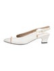 Salvatore Ferragamo Leather Slingback Pumps