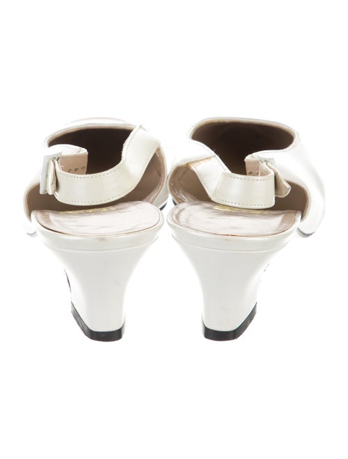 Salvatore Ferragamo Leather Slingback Pumps