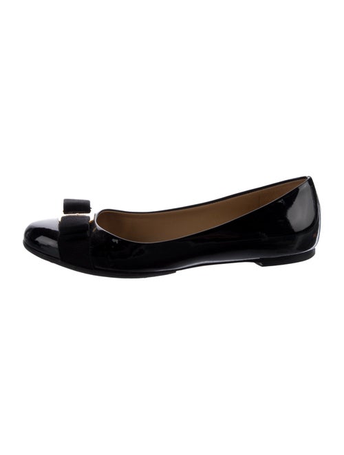 Salvatore Ferragamo Patent Leather Flats