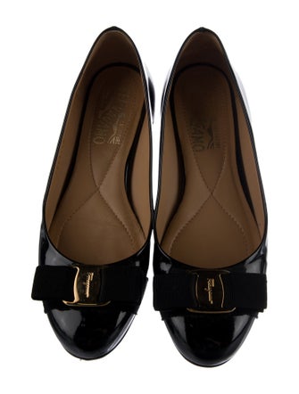Salvatore Ferragamo Patent Leather Flats