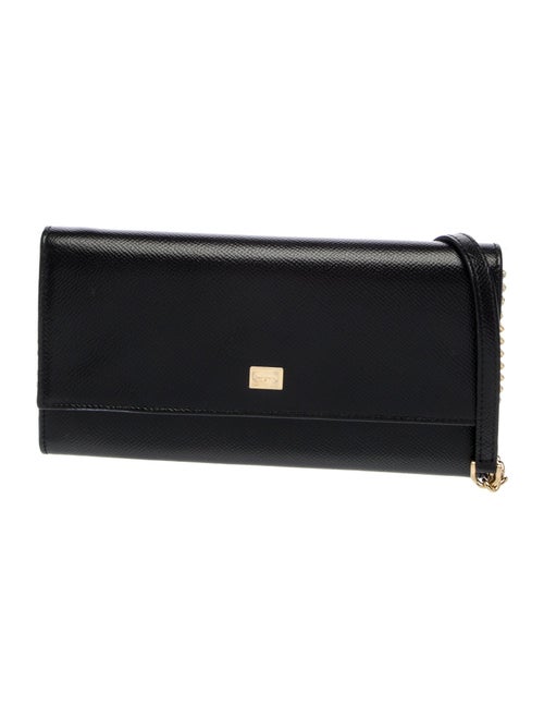 Salvatore Ferragamo Leather Clutch