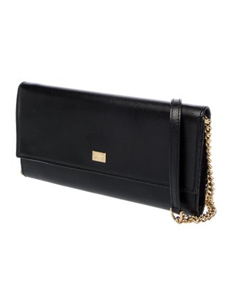 Salvatore Ferragamo Leather Clutch