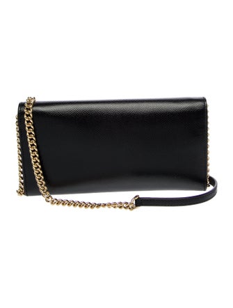 Salvatore Ferragamo Leather Clutch