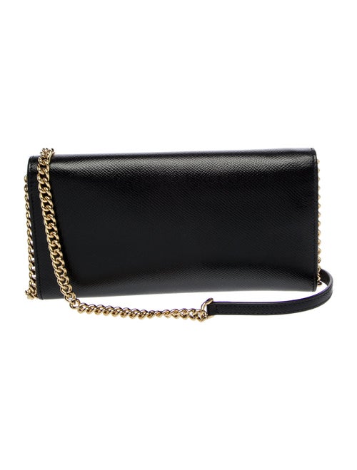 Salvatore Ferragamo Leather Clutch
