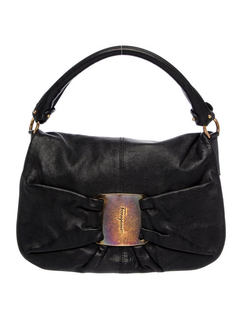 Salvatore Ferragamo Leather Top Handle Bag