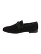 Salvatore Ferragamo Velvet Dress Loafers