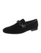 Salvatore Ferragamo Velvet Dress Loafers