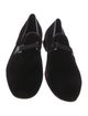 Salvatore Ferragamo Velvet Dress Loafers