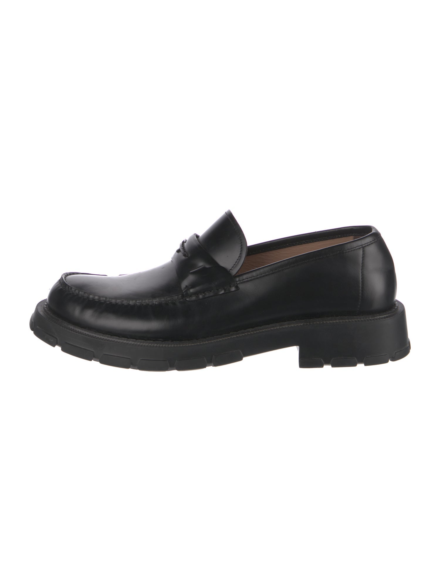 Salvatore Ferragamo Leather Dress Loafers