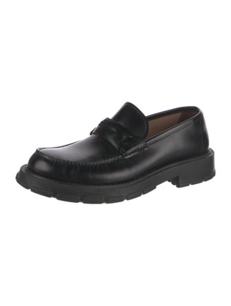 Salvatore Ferragamo Leather Dress Loafers