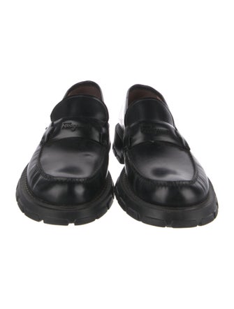 Salvatore Ferragamo Leather Dress Loafers