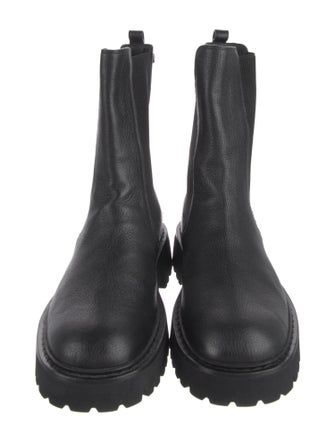 Salvatore Ferragamo Leather Chelsea Boots