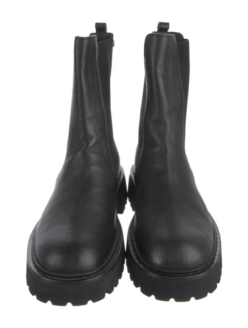 Salvatore Ferragamo Leather Chelsea Boots