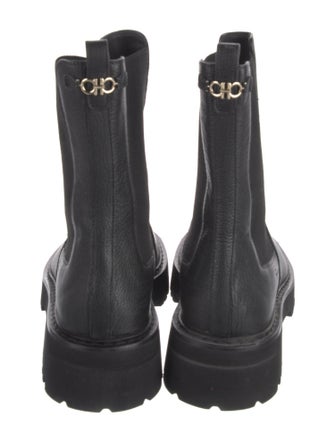Salvatore Ferragamo Leather Chelsea Boots