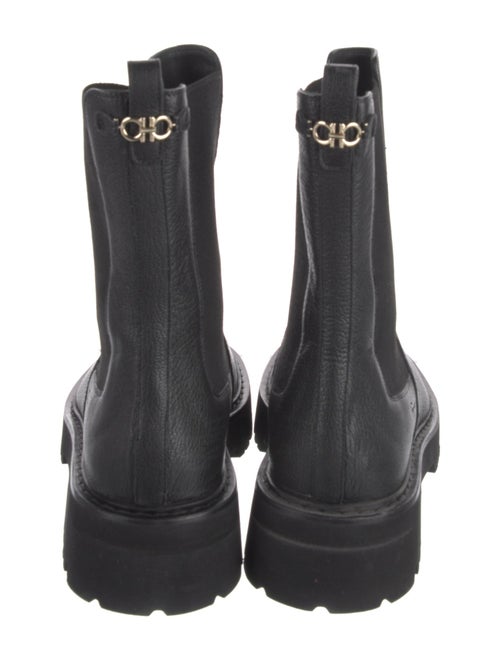 Salvatore Ferragamo Leather Chelsea Boots
