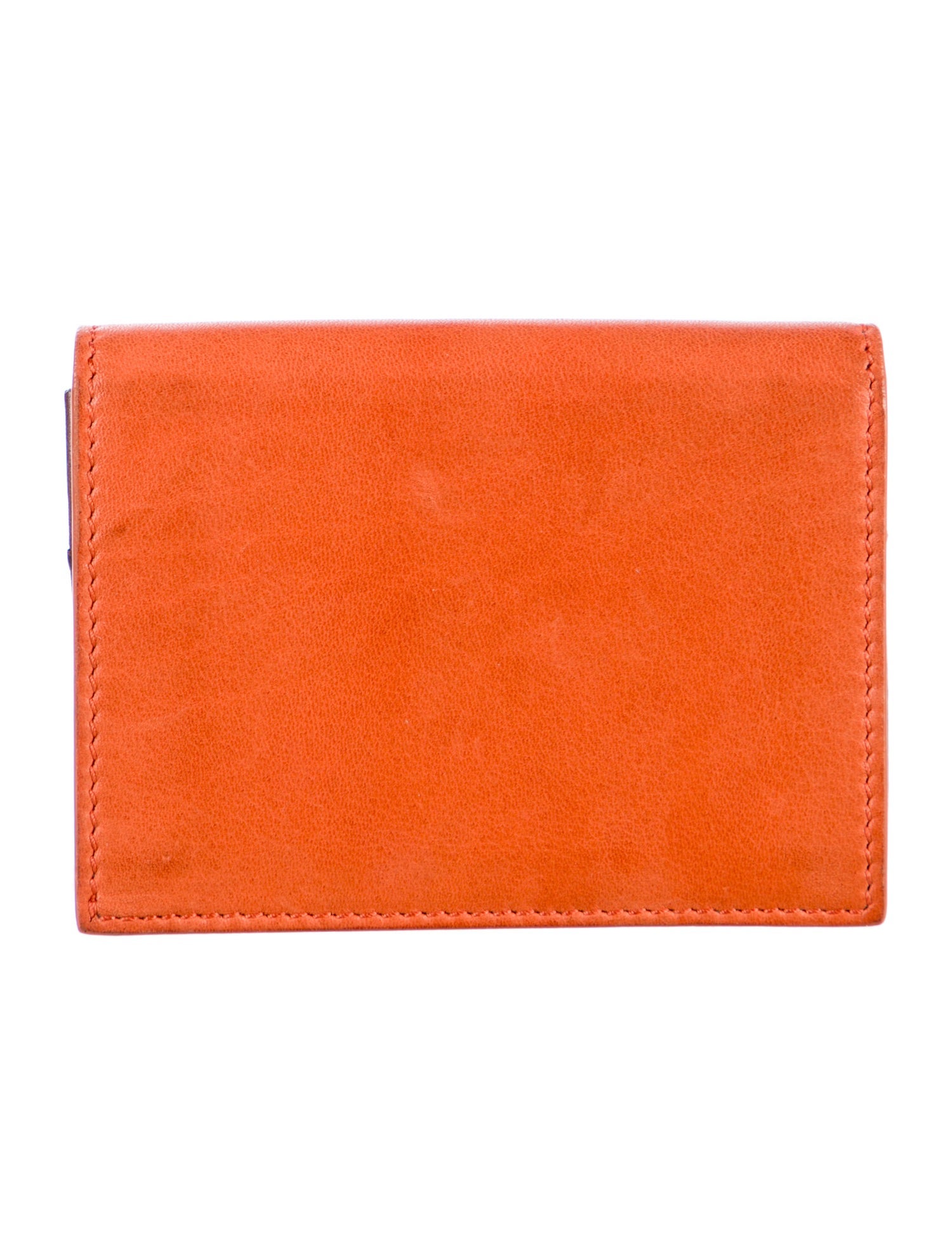 Salvatore Ferragamo Leather Compact Wallet